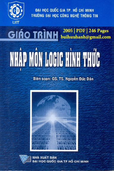 Giáo Trình Nhập Môn Logic Hình Thức (NXB Đại Học Quốc Gia 2005) - Nguyễn Đức Dân, 246 Trang