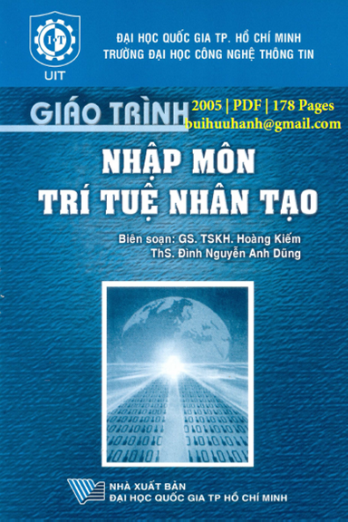 Giáo Trình Nhập Môn Trí Tuệ Nhân Tạo (NXB Đại Học Quốc Gia 2005) - Hoàng Kiếm, 178 Trang