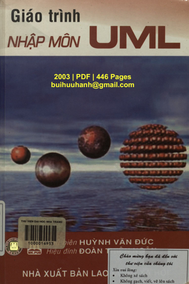 Giáo Trình Nhập Môn UML (NXB Lao Động Xã Hội 2003) - Huỳnh Văn Đức, 446 Trang