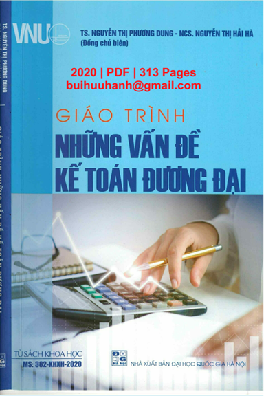 Giáo Trình Những Vấn Đề Kế Toán Đương Đại (NXB Đại Học Quốc Gia 2020) - Nguyễn Thị Phương Dung
