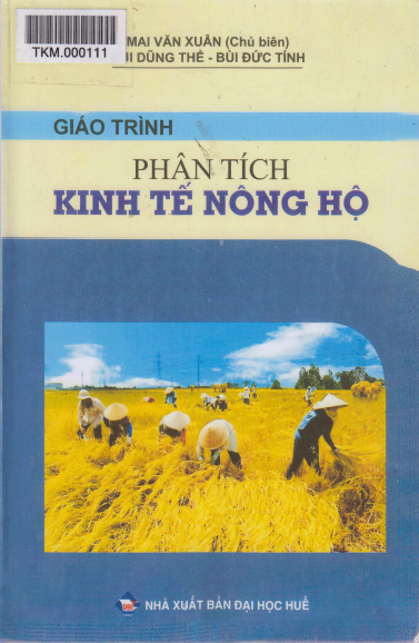Giáo Trình Phân Tích Kinh Tế Nông Hộ (NXB Đại Học Huế 2010) - Mai Văn Xuân, 113 Trang