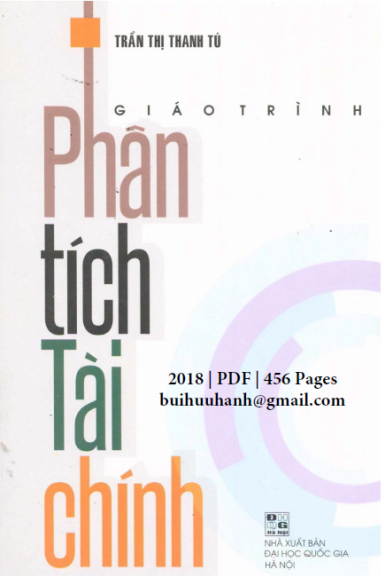 Giáo Trình Phân Tích Tài Chính (NXB Đại Học Quốc Gia 2018) - Trần Thị Thanh Tú, 456 Trang