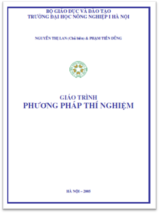 Giáo Trình Phương Pháp Thí Nghiệm (NXB Hà Nội 2005) - Nguyễn Thị Lan, 204 Trang