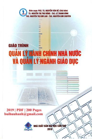 Giáo Trình Quản Lý Hành Chính Nhà Nước Và Quản Lý Ngành Giáo Dục - Nguyễn Văn Đệ, 200 Trang
