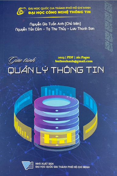Giáo Trình Quản Lý Thông Tin (NXB Đại Học Quốc Gia 2023) - Nguyễn Gia Tuấn Anh, 261 Trang