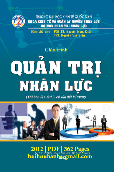 Giáo Trình Quản Trị Nhân Lực (NXB Kinh Tế Quốc Dân 2012) - Nguyễn Ngọc Quân, 362 Trang