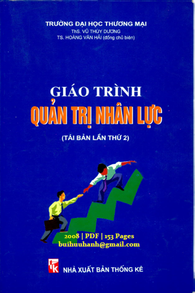 Giáo Trình Quản Trị Nhân Lực (NXB Thống Kê 2008) - Vũ Thùy Dương, 153 Trang