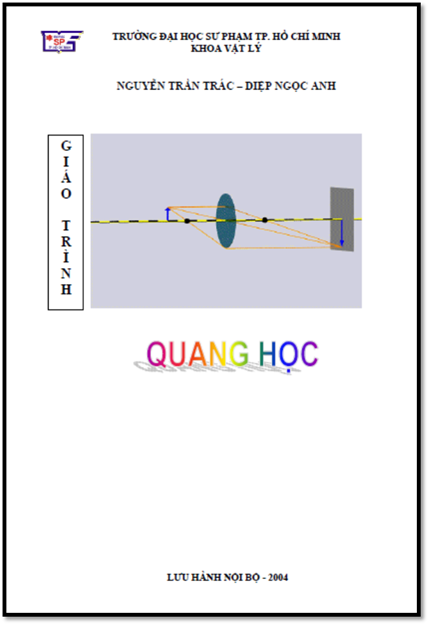 Giáo Trình Quang Học (NXB Đại Học Sư Phạm 2004) - Nguyễn Trần Trác, 255 Trang