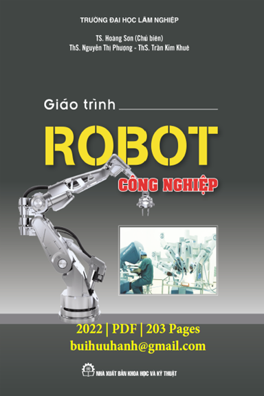 Giáo Trình Robot Công Nghiệp (NXB Khoa Học Kỹ Thuật 2022) - Hoàng Sơn, 203 Trang