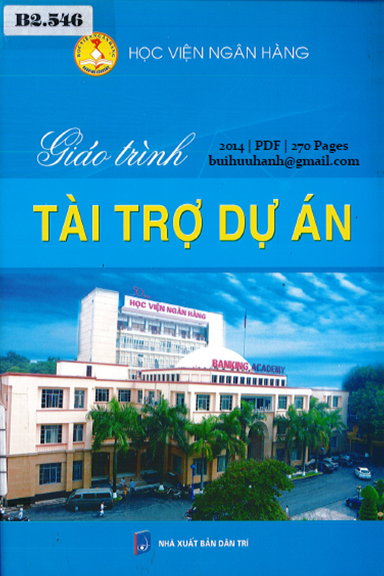 Giáo Trình Tài Trợ Dự Án (NXB Dân Trí 2014) - Tô Ngọc Hưng, 270 Trang