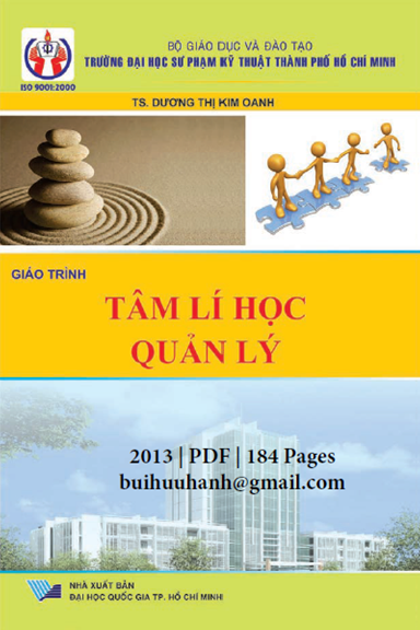 Giáo Trình Tâm Lí Học Quản Lý (NXB Đại Học Quốc Gia 2013) - Dương Thị Kim Oanh, 184 Trang