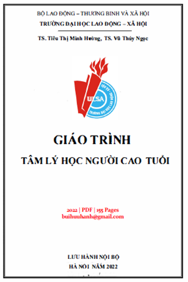 Giáo Trình Tâm Lý Học Người Cao Tuổi (NXB Hà Nội 2022) - Tiêu Thị Minh Hoàng, 155 Trang