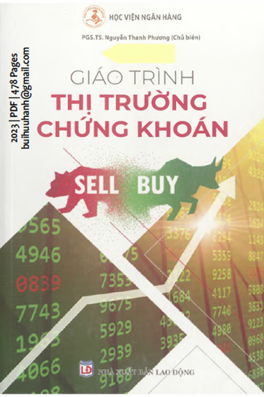 Giáo Trình Thị Trường Chứng Khoán (NXB Lao Động 2023) - Nguyễn Thanh Phương, 478 Trang