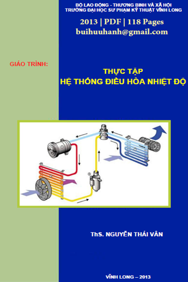 Giáo Trình Thực Tập Hệ Thống Điều Hòa Nhiệt Độ (NXB Sư Phạm Kỹ Thuật 2013) - Nguyễn Thái Vân