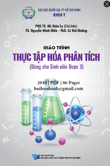 Giáo Trình Thực Tập Hóa Phân Tích (NXB Đại Học Quốc Gia 2019) - Hà Diệu Ly, 86 Trang