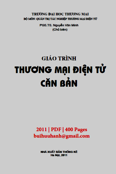 Giáo Trình Thương Mại Điện Tử Căn Bản (NXB Thống Kê 2011) - Nguyễn Văn Minh, 400 Trang