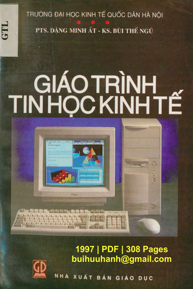 Giáo Trình Tin Học Kinh Tế (NXB Giáo Dục 1997) - Đặng Minh Ất, 308 Trang