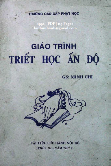 Giáo Trình Triết Học Ấn Độ (NXB Tôn Giáo 1992) - Minh Chi, 119 Trang