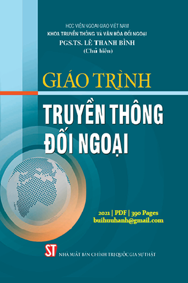 Giáo Trình Truyền Thông Đối Ngoại (NXB Chính Trị 2021) - Lê Thanh Bình, 390 Trang