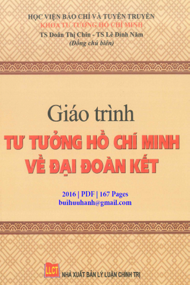 Giáo Trình Tư Tưởng Hồ Chí Minh Về Đại Đoàn Kết (NXB Lý Luận Chính Trị 2016) - Doãn Thị Chín