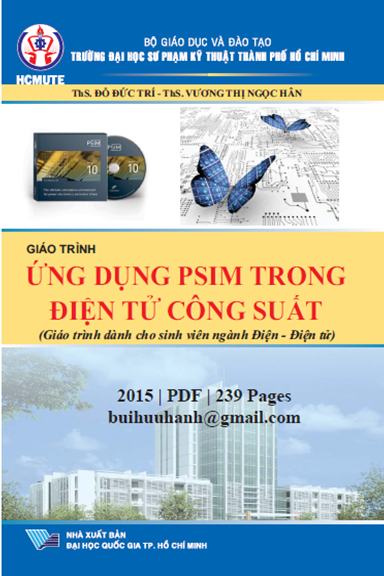 Giáo Trình Ứng Dụng PSIM Trong Điện Tử Công Suất (NXB Đại Học Quốc Gia 2015) - Đỗ Đức Trí, 239 Trang