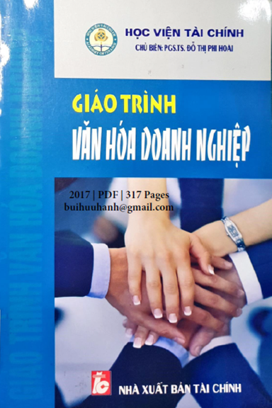 Giáo Trình Văn Hoá Doanh Nghiệp (NXB Tài Chính 2017) - Đỗ Thị Phi Hoài, 317 Trang