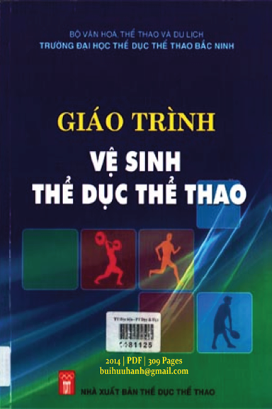 Giáo Trình Vệ Sinh Thể Dục Thể Thao (NXB Thể Dục Thể Thao 2014) - Vũ Chung Thủy, 309 Trang