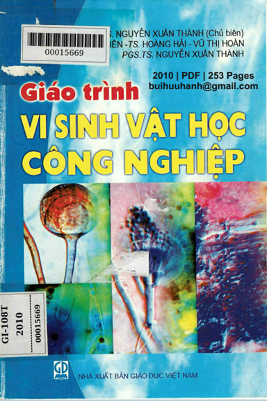 Giáo trình Vi Sinh Vật Công Nghiệp (NXB Giáo Dục 2010) - Nguyễn Xuân Thành, 253 Trang
