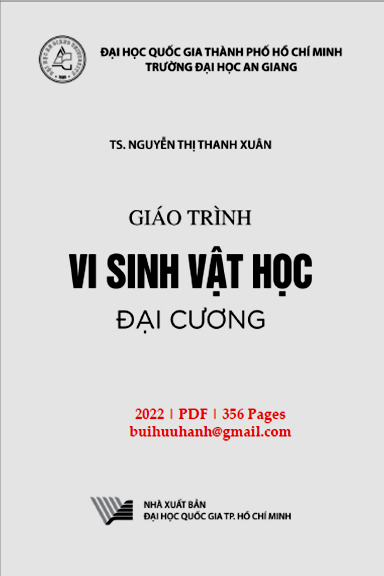 Giáo Trình Vi Sinh Vật Đại Cương (NXB Đại Học Quốc Gia 2022) - Nguyễn Thị Thanh Xuân, 356 Trang