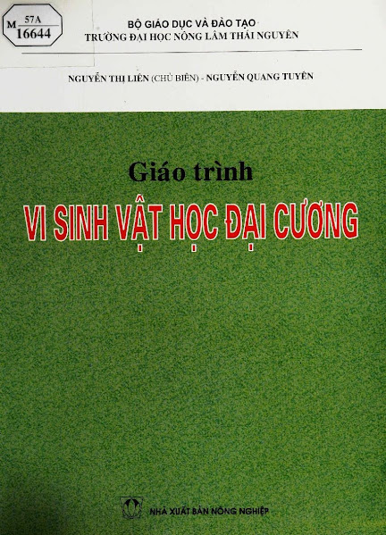Giáo Trình Vi Sinh Vật Học Đại Cương (NXB Nông Nghiệp 2004) - Nguyễn Thị Liên, 172 Trang