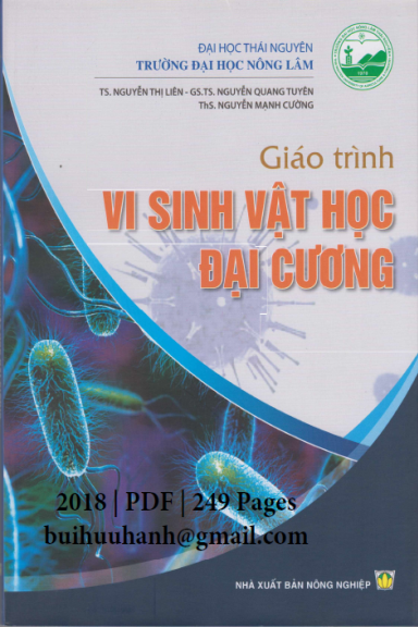 Giáo Trình Vi Sinh Vật Học Đại Cương (NXB Nông Nghiệp 2018) - Nguyễn Thị Liên, 245 Trang