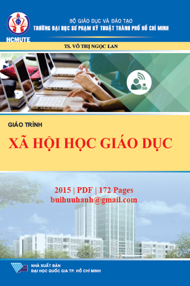 Giáo Trình Xã Hội Học Giáo Dục (NXB Đại Học Quốc Gia 2015) - Võ Thị Ngọc Lan, 172 Trang
