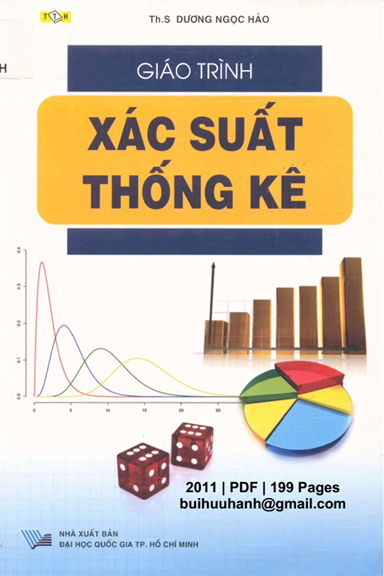Giáo Trình Xác Suất Thống Kê (NXB Đại Học Quốc Gia 2011) - Dương Ngọc Hảo, 199 Trang