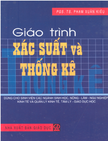 Giáo Trình Xác Suất Và Thống Kê (NXB Giáo Dục 2005) - Phạm Xuân Kiều, 253 Trang
