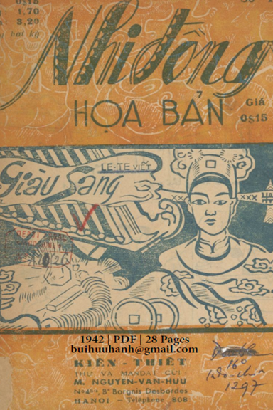 Giàu Sang (NXB Kiến Thiết 1942) - Le Te, 28 Trang