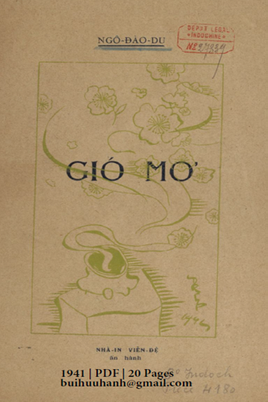 Gió Mơ (NXB Viễn Đệ 1941) - Ngô Đào Du, 20 Trang