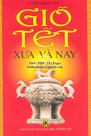 Giỗ Tết Xưa Và Nay (NXB Văn Hóa Thông Tin 2009) - Trần Ngọc Lan, 212 Trang