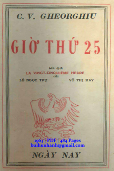 Giờ Thứ 25 (NXB Đời Nay 1963) - Virgil Gheorghiu, 484 Trang