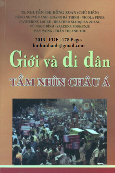 Giới Và Di Dân Tầm Nhìn Châu Á (NXB Đại Học Quốc Gia 2013) - Nguyễn Thị Hồng Xoan, 178 Trang