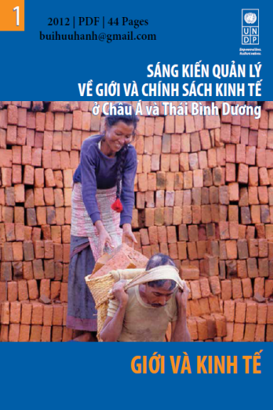Giới Và Kinh Tế (NXB Thế Giới 2012) - Nhiều Tác Giả, 44 Trang