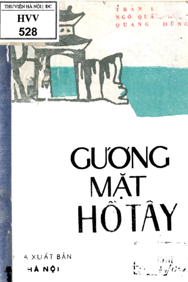 Gương Mặt Hồ Tây (NXB Hà Nội 1984) - Trần Lê Văn, 173 Trang