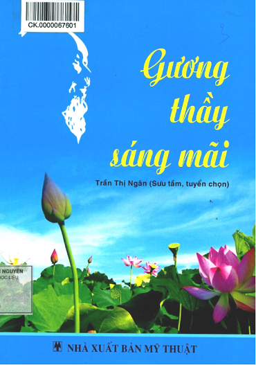 Gương Thầy Sáng Mãi (NXB Mỹ Thuật 2013) - Trần Thị Ngân, 67 Trang