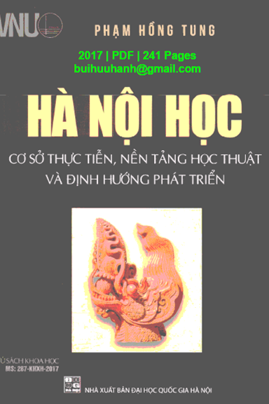 Hà Nội Học (NXB Đại Học Quốc Gia 2017) - Phạm Hồng Tung, 241 Trang