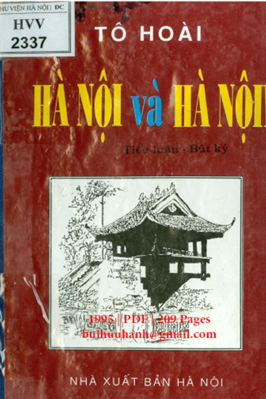 Hà Nội Và Hà Nội (NXB Hà Nội 1996) - Tô Hoài, 209 Trang