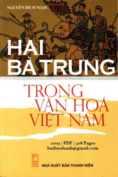 Hai Bà Trưng Trong Văn Hóa Việt Nam (NXB Thanh Niên 2009) - Nguyễn Bích Ngọc, 308 Trang