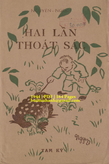 Hai Lần Thoát Sác (NXB Tam Kỳ 1944) - Nguyễn Ngọc, 164 Trang