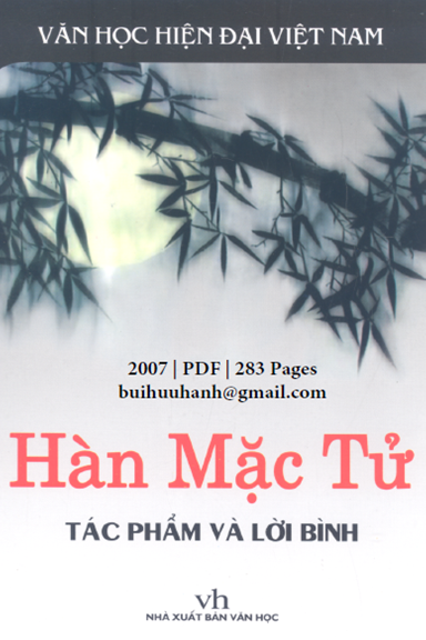 Hàn Mặc Tử Tác Phẩm Và Lời Bình (NXB Văn Học 2007) - Tôn Thảo Miên, 283 Trang