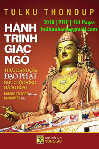 Hành Trình Giác Ngộ (NXB Tôn Giáo 2010) - Tulku Thondup, 424 Trang