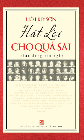 Hát Lời Cho Quả Sai Chân Dung Văn Nghệ (NXB Tổng Hợp 2017) - Hồ Huy Sơn, 197 Trang
