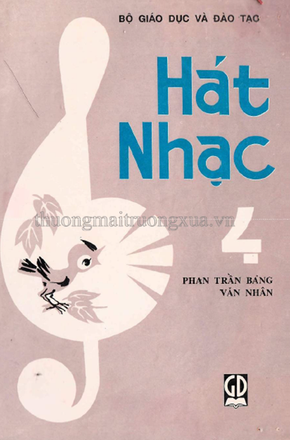Hát Nhạc 4 (NXB Giáo Dục 1995) - Phan Trần Bảng, 60 Trang